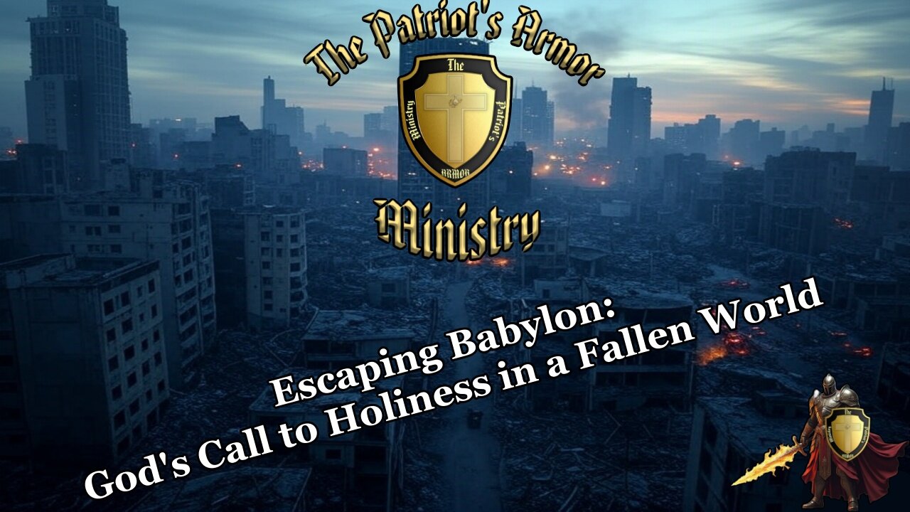 Escaping Babylon: God's Call to Holiness in a Fallen World