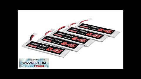 5Pcs URUAV 3.8V 450mAh 50/100C 1S HV 4.35V Lipo Battery PH2.0 Review