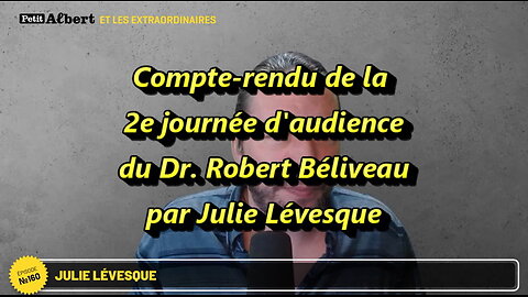 Dr Robert Béliveau devant le Collège des Médecins - Jour 2