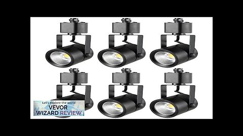 VEVOR LED Track Lighting Heads 6.5W 3000K 470lm Warm White Dimmable H Review