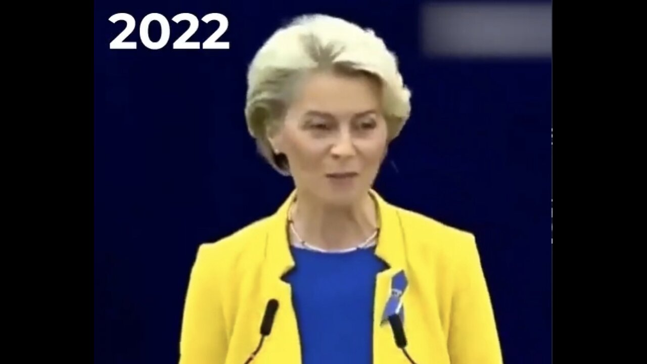 What they said about Russia: Then and now. Ursula Von der Leyen.