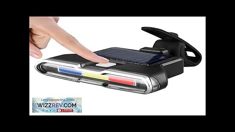 Bikight Solar Bike Taillight 300mAh Battery 7 Light Modes Type-C Charging IPX7 Review