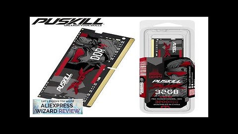 PUSKILL DDR4 DDR3L Memoria Ram Notebook 32GB 16GB 8GB 4GB 3200 2666 Review