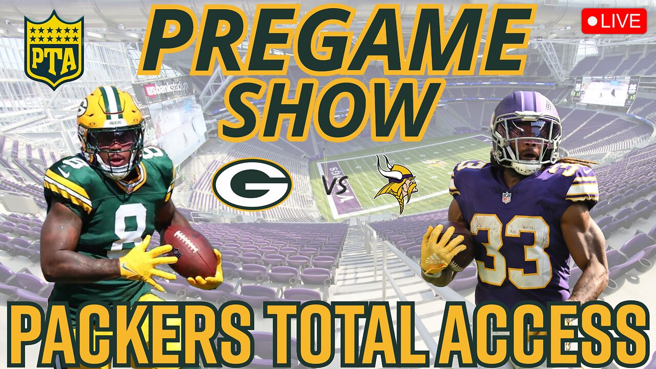 Packers Total Access Live | Green Bay Packers Minnesota Vikings Week 17 Pregame Show!