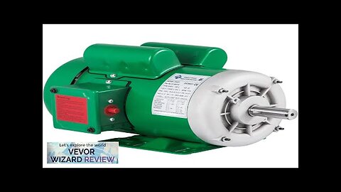 Electric Motor NEMA Farm Duty 2 HP 1725RPM 145T 1PH 7/8" Shaft Review