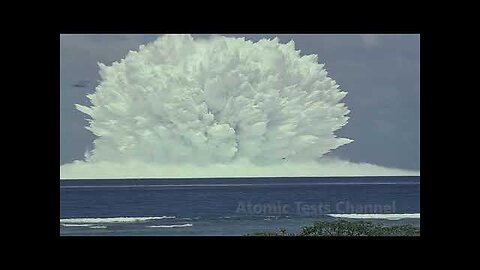 -150 METER UNCUT FOOTAGE OF UNDERWATER ATOMIC BLAST 1958