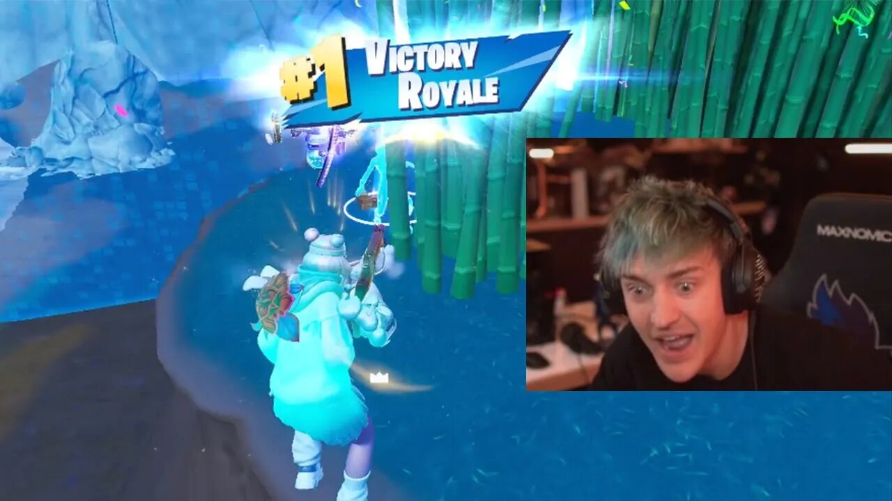 Ninja's Hardest & Most Crazy Win He's Ever Gotten On Fortnite