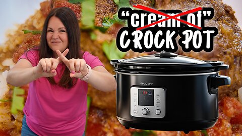 3 EASY CROCK POT Recipes WITHOUT "Cream of" soups | Healthy Crock Pot Recipes