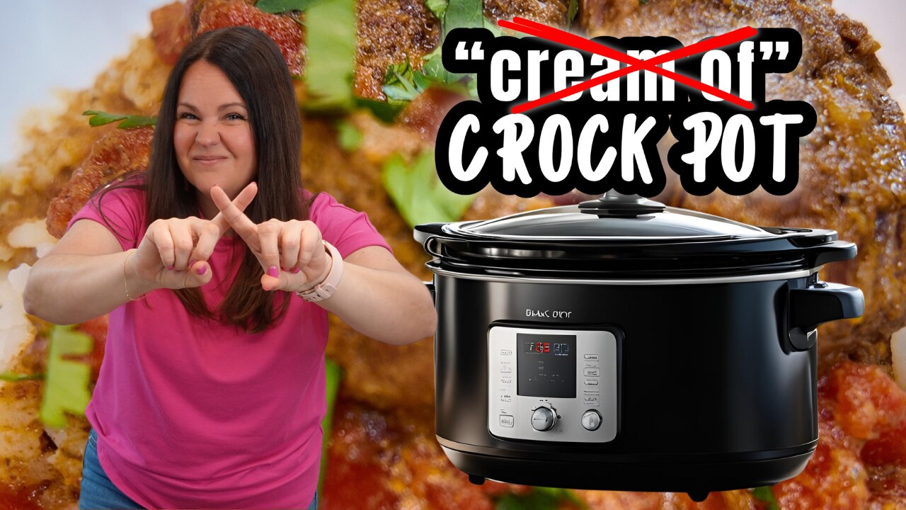 3 EASY CROCK POT Recipes WITHOUT "Cream of" soups | Healthy Crock Pot Recipes