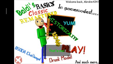 Baldi basics classic remastered in gamemods android #1