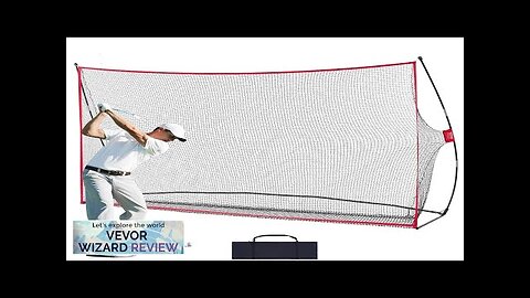 VEVOR 10.8x7ft Golf Practice Hitting Net Indoor Personal Driving Range Training Review