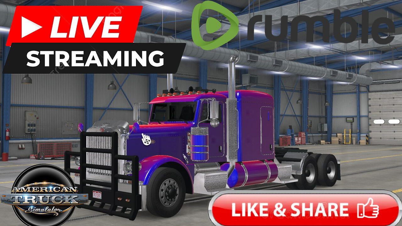 "Ultimate American Truck Sim Challenge: Can You Handle the Long Haul?" let get out the dedt 475k