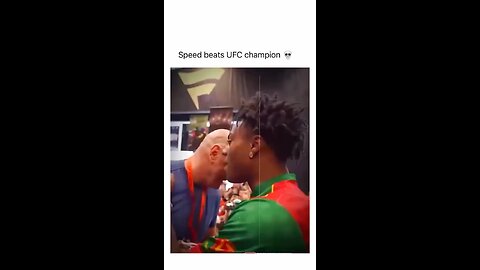 Speed beats UFC champion 💀💪🏻