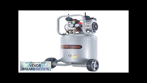 VEVOR 13 Gallon Air Compressor 2HP 4.6 SCFM@90PSI Oil Free Air Compressor Review