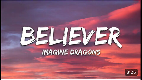 Imagine dragon- believer