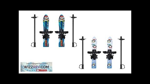 Short Skis for Snow with Ski Poles Kids Outdoor Recreation Sporting Goods Review