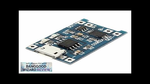 USB Lithium Battery Charger Module Board with Charging and Protection Integration Board Review