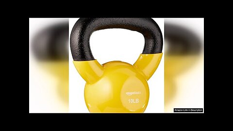 Amazon Basics Vinyl Coated Cast Iron Kettlebell Review