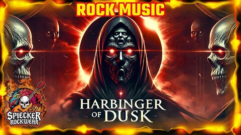 Epic Rock Music 🎸 Harbinger of Dusk 🎶 Eclipse of Shadows