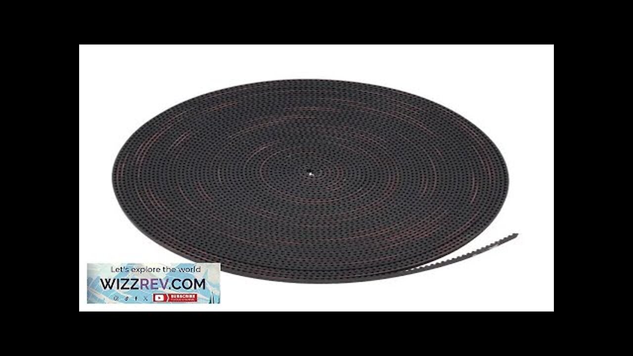 10M 2GT-6mm Rubber Opening Timing Belt S2M GT2 Belt For 3D Printer Review