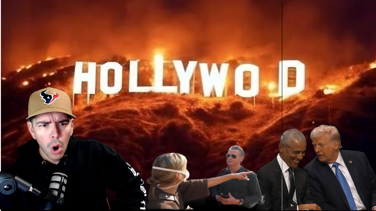 CALIFORNIA STILL ON FIRE, OBAMA AND TRUMP CHAT, GAVIN NEWSOM DESTROYED