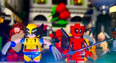 Deadpool and Wolverine—in LEGO!