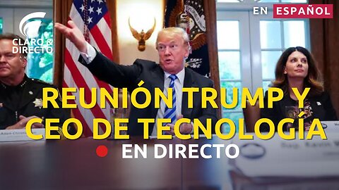 EN VIVO Trump discurso en reunión trimestral Empresarial