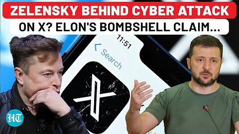 Zelensky Ordered Cyber Attack On X? Elon Musk's Bombshell Claim Hours Before US-Ukraine Talks| Trump