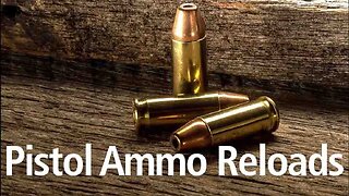 Pistol Reloads vs. Factory Ammo