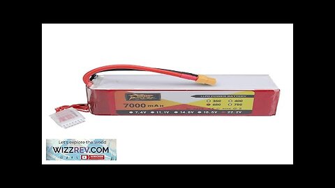 ZOP POWER 22.2V 7000mAh 65C 6S LiPo Battery XT60 Plug for RC Review