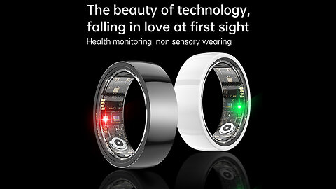 Smart Wearable Ring | Multi-Functional Finger Smart Ring for Everyday Use