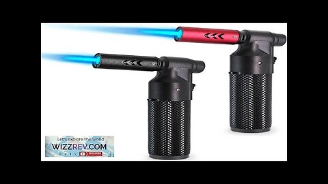 2 Pack Butane Torch Lighter Big Jet Flame Refillable Portable Butane Torch Review