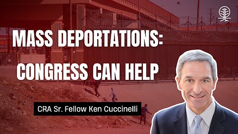 Ken Cuccinelli: Congress Can Help with Mass Deportations