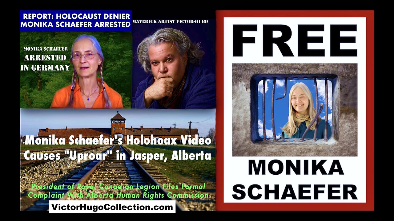 WARNING Canadian Woman Arrested In Germany For Exposing Holocaust Hoax Monika Schaefer Victor Hugo