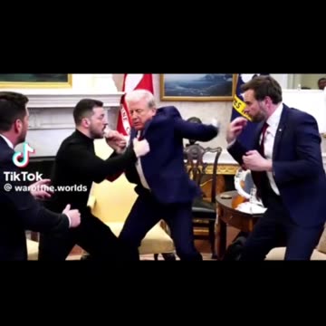 Wielki tłum w Białym Domu... 😂😂😂