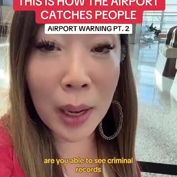THIS IS HOW THE AIRPORT CATCHES PEOPLE