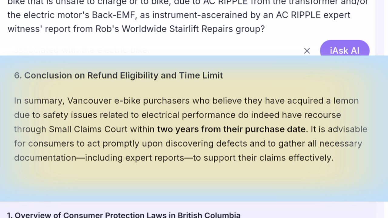 Understanding Your Rights: E-Bike Refunds in Vancouver