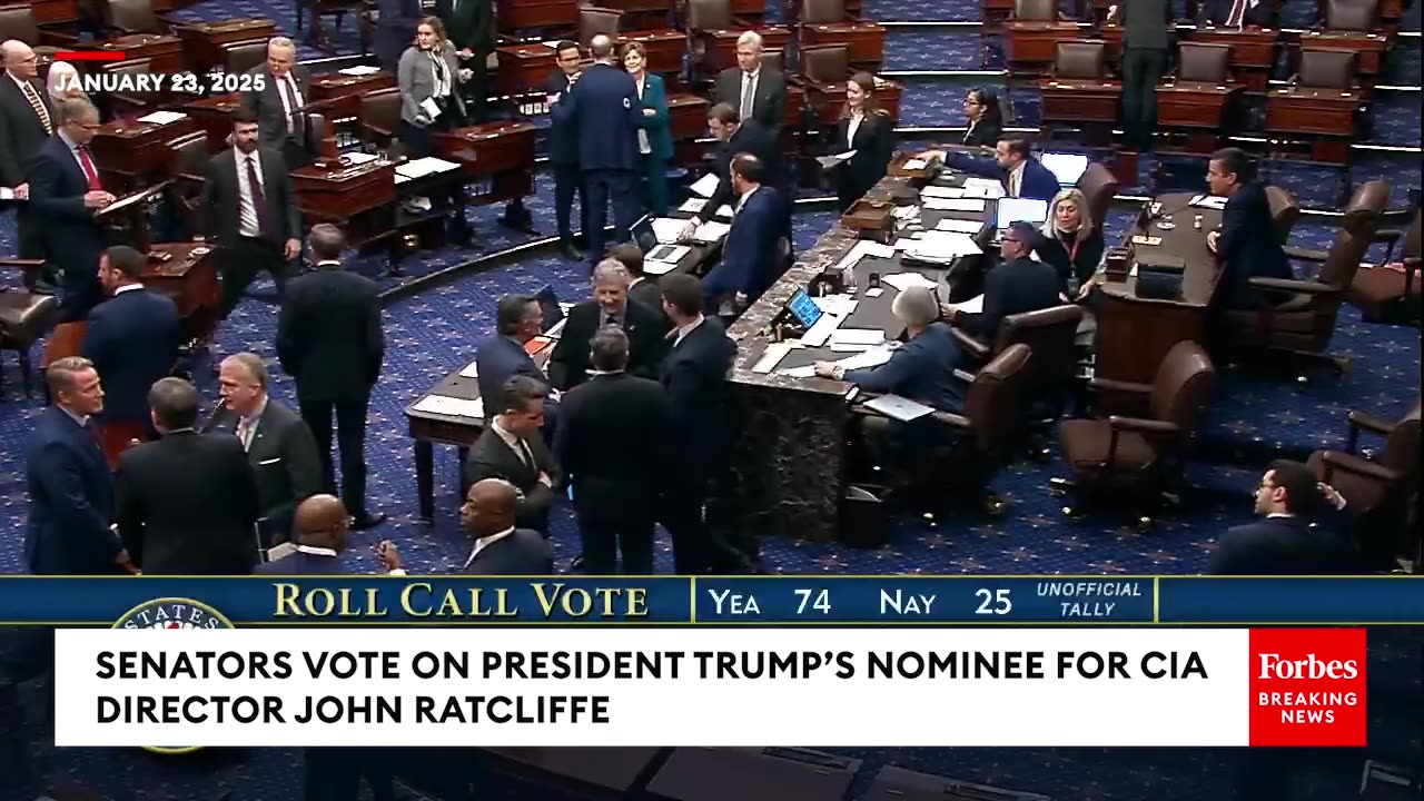 💥 Trump's Nominee For CIA Director John Ratcliffe Confirmed By The Senate