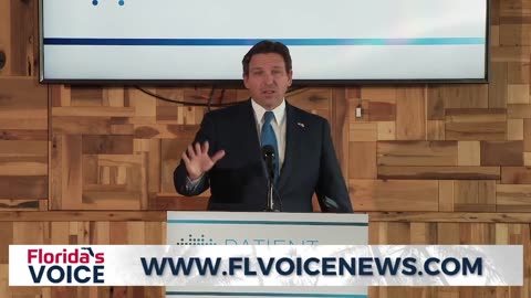 Gov. Ron DeSantis announces a proposal to PERMANENTLY ban all mRNA vaccine mandates in Florida