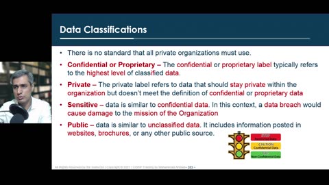 52 - Domain 2 - 21 Identify and Classify Information and Assets