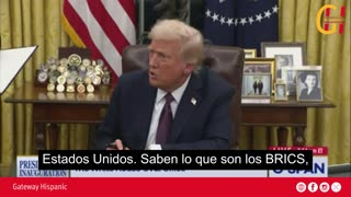 Trump compares Spain to a BRICS country