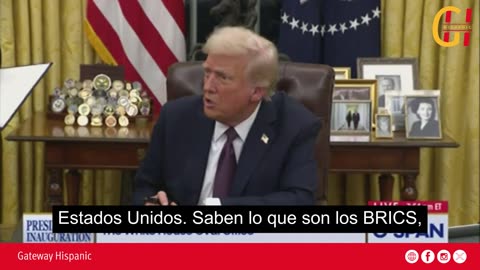 Trump compares Spain to a BRICS country