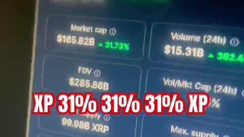 xrp up 31% k camp mix crypto news today market price show #fyp daily update