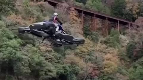 World’s First Flying Motorcycle – Is This the Future of Transportation?