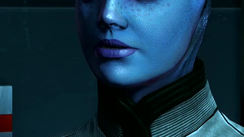 Mass Effect - Liara Nervous Around Shepard