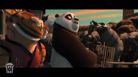 Po Battles the Wolf Leader _ Kung Fu Panda 2