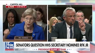 Sen. Elizabeth Warren presses RFK Jr on vaccine lawsuits during heated exchange