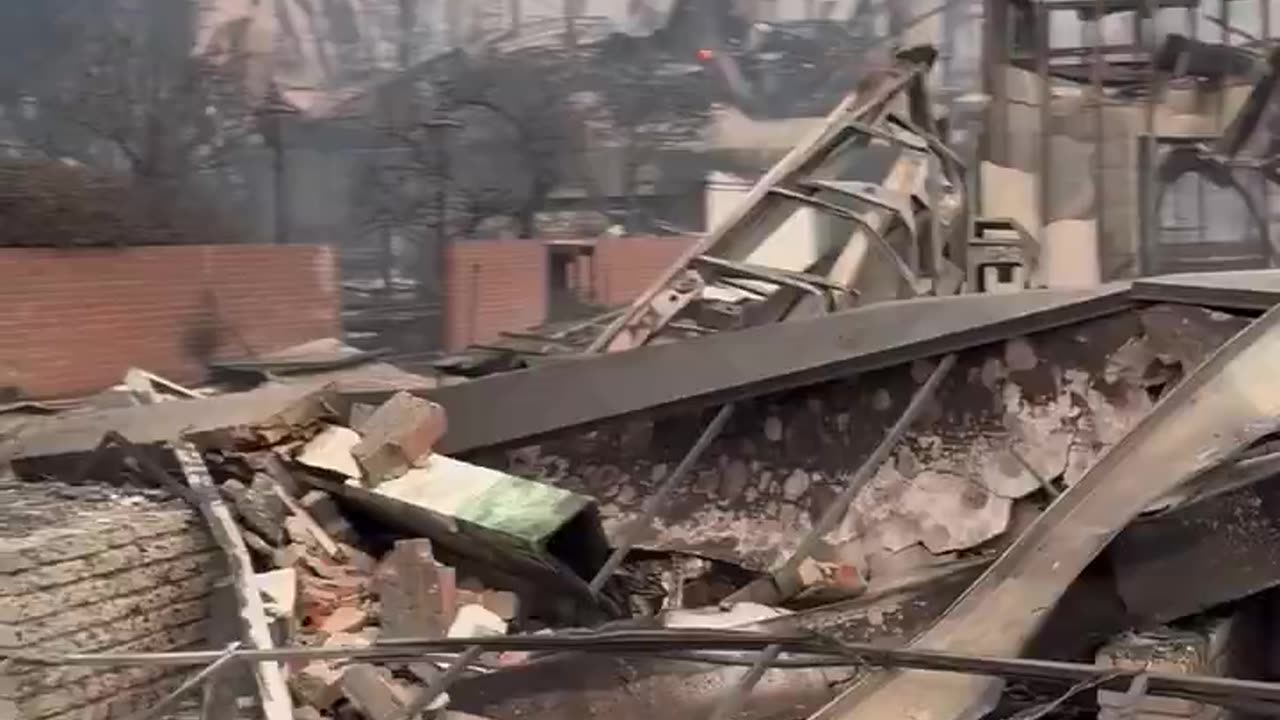 Crews Survey Catastrophic Damage From The Pacific Palisades Fire