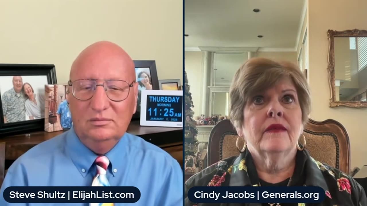 Steve Shultz w/ Cindy Jacobs: Word Of The Lord For 2025! - 1/3/25