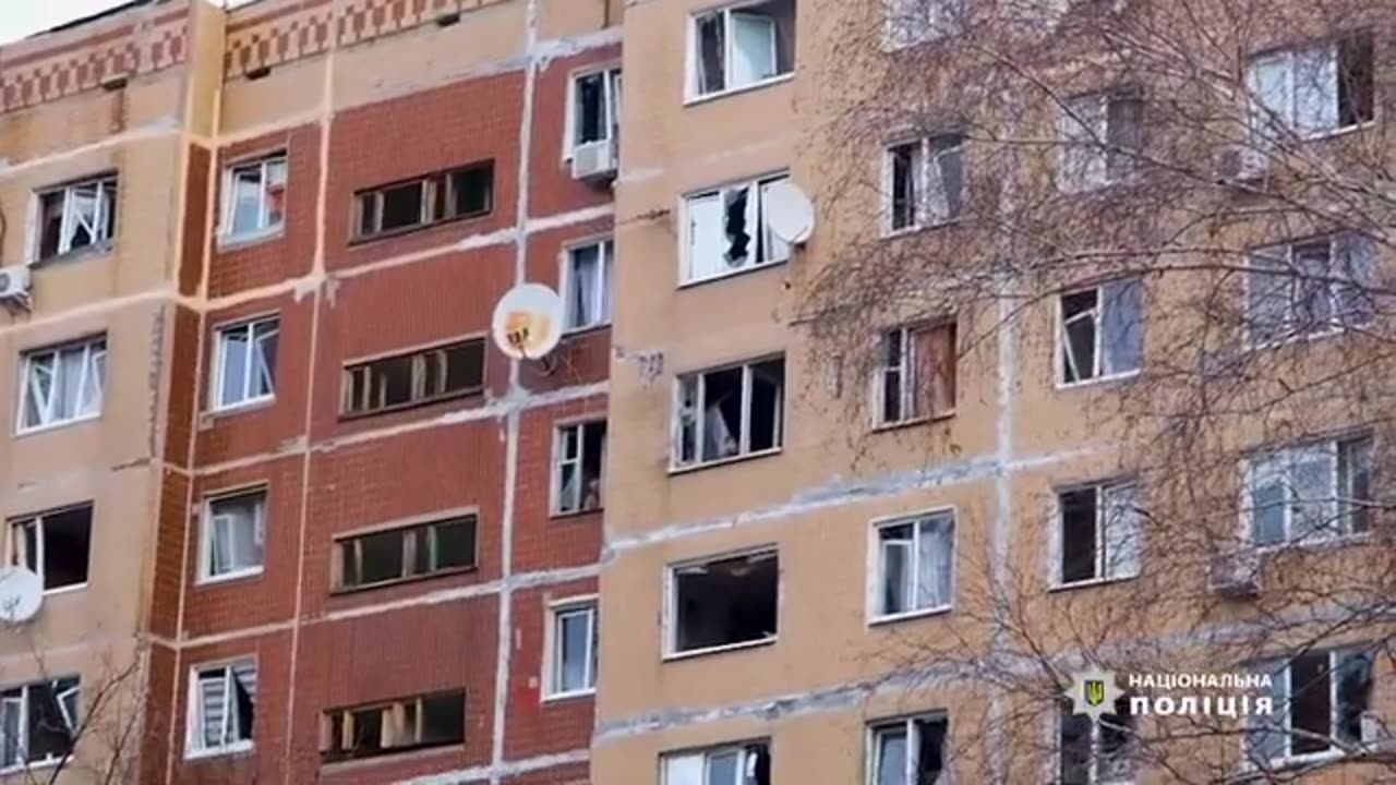 The first minutes after the shelling: the Russians dropped an aerial bomb on the city of Kramatorsk